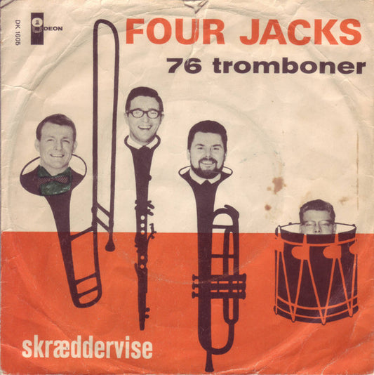 Four Jacks : 76 Tromboner (7", Single, RE, Bla)