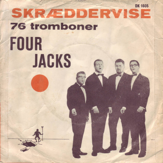 Four Jacks : 76 Tromboner (7", Single, RE, Bla)