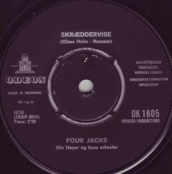 Four Jacks : 76 Tromboner (7", Single, RE, Bla)