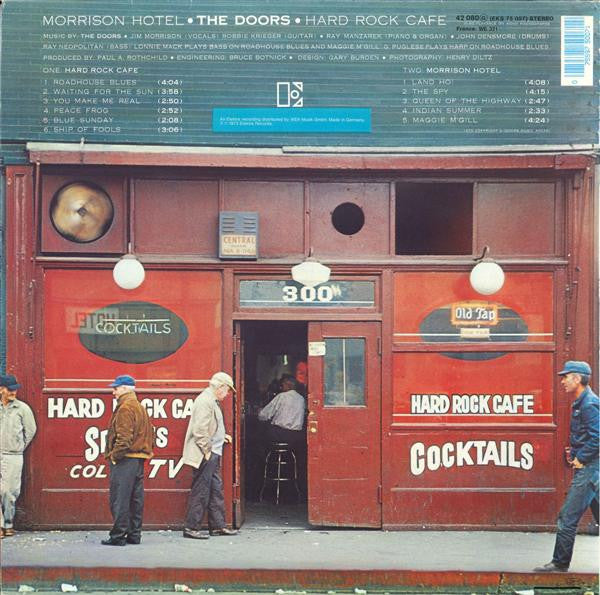 The Doors : Morrison Hotel (LP, Album, RE, Gat)