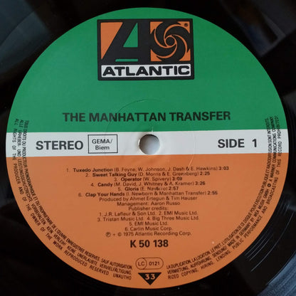 The Manhattan Transfer : The Manhattan Transfer (LP, Album, RE)
