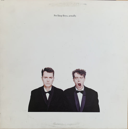 Pet Shop Boys : Actually (LP, Album, All)