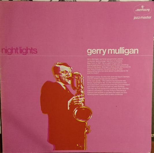 Gerry Mulligan : Night Lights (LP, Album, RE)