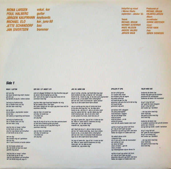 Halberg Larsen* : Transit (LP, Album)