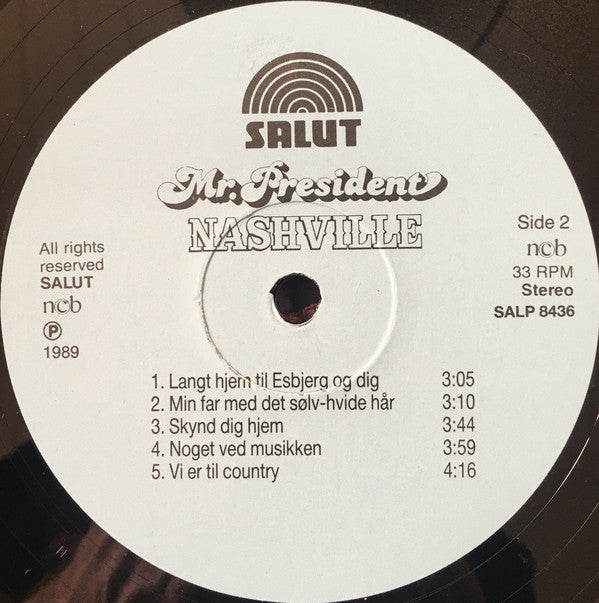 Mr. President (10) : Nashville (LP, Album)
