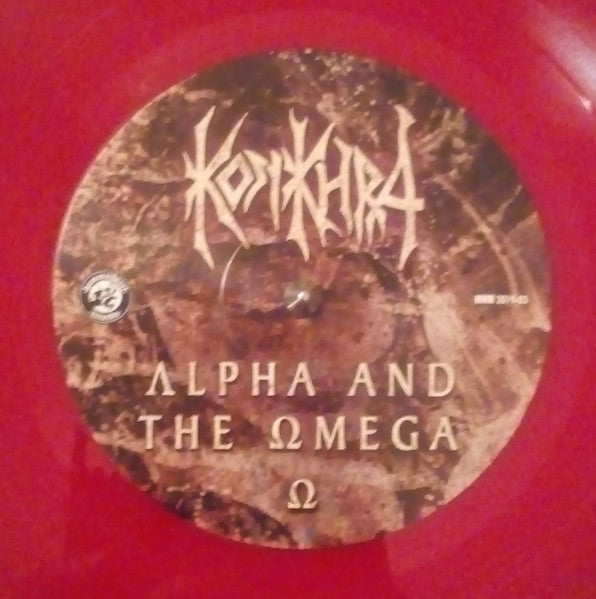 Konkhra : Alpha And The Omega (LP, Album, Ltd, Red)