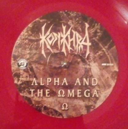 Konkhra : Alpha And The Omega (LP, Album, Ltd, Red)