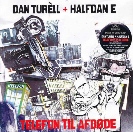 Dan Turèll (2) + Halfdan E : Telefon Til Afdøde (LP, Album)