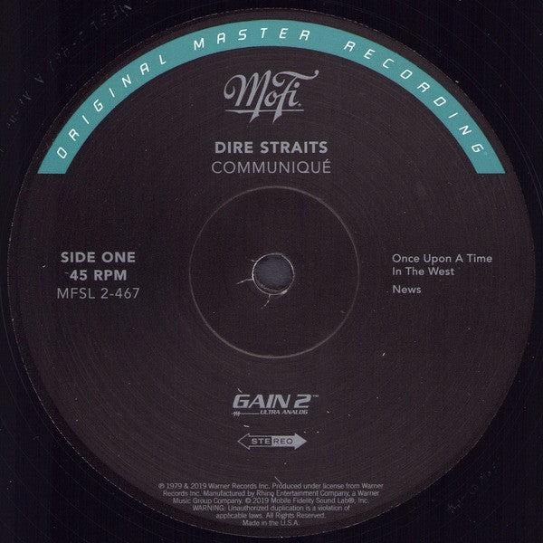 Dire Straits : Communiqué (2x12", Album, Num, RE, RM, S/Edition, Gat)