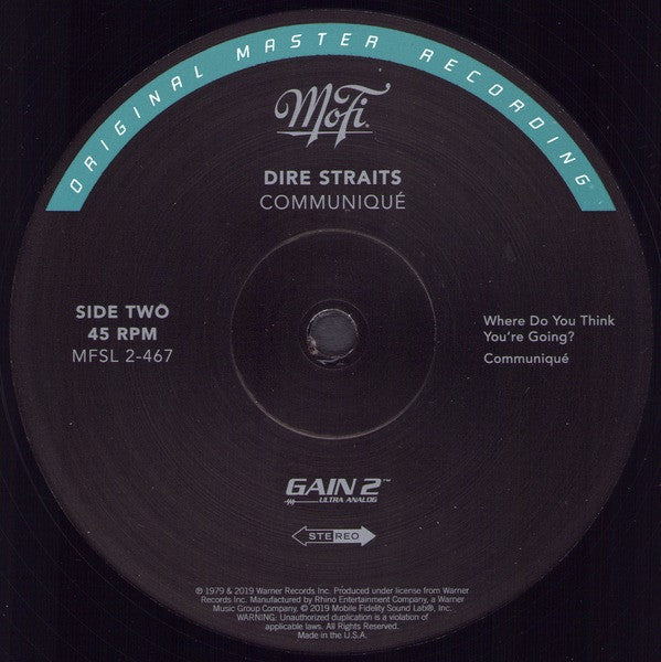 Dire Straits : Communiqué (2x12", Album, Num, RE, RM, S/Edition, Gat)