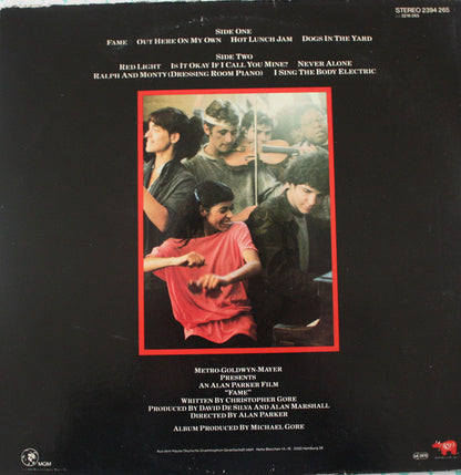 Various : Fame (The Original Soundtrack From The Motion Picture) (LP, Album, Gat)