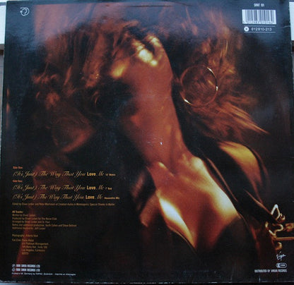 Paula Abdul : (It's Just) The Way That You Love Me (12")