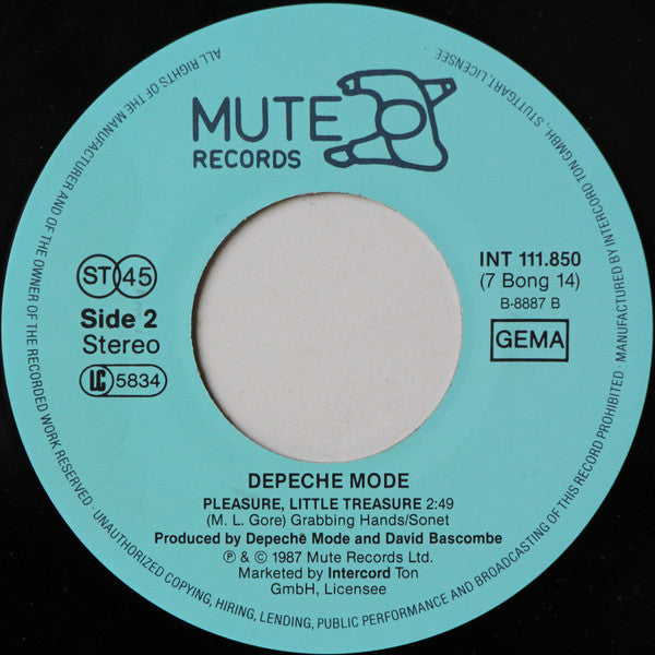 Depeche Mode : Never Let Me Down Again (7", Single)