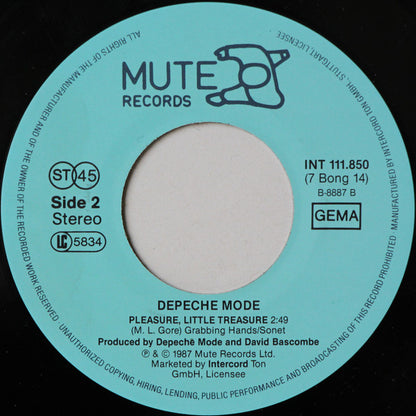 Depeche Mode : Never Let Me Down Again (7", Single)