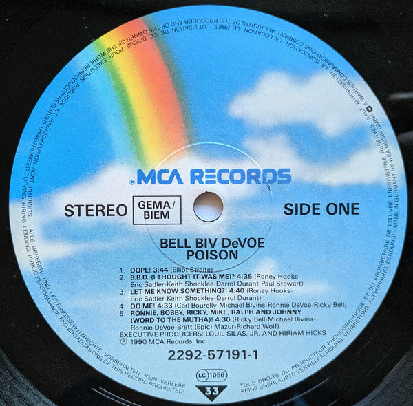 Bell Biv Devoe : Poison (LP, Album)