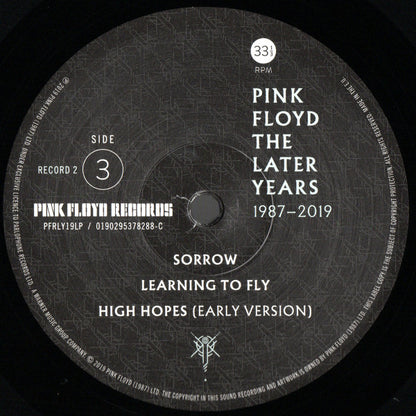 Pink Floyd : The Later Years 1987-2019 (2xLP, Comp, 180)