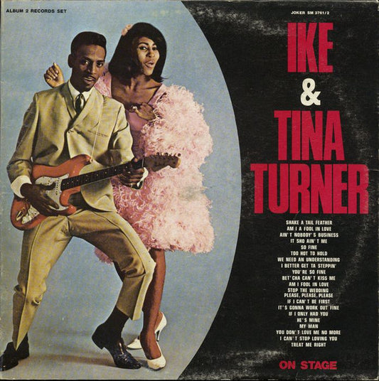 Ike & Tina Turner : On Stage (2xLP, Comp)