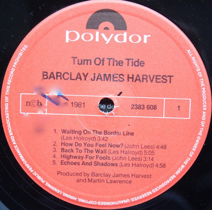 Barclay James Harvest : Turn Of The Tide (LP, Album)