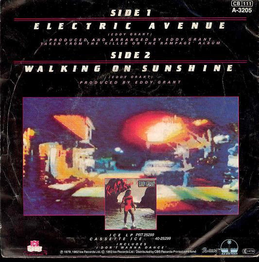 Eddy Grant : Electric Avenue (7")
