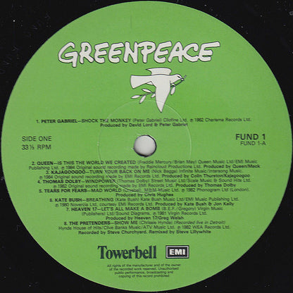Various : Greenpeace (LP, Comp)