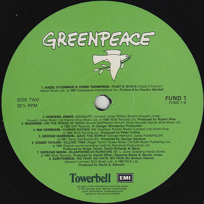 Various : Greenpeace (LP, Comp)