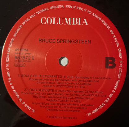 Bruce Springsteen : Human Touch (12", Single)
