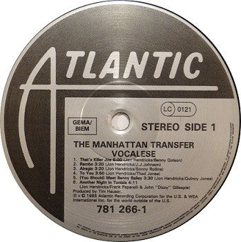 The Manhattan Transfer : Vocalese (LP, Album)