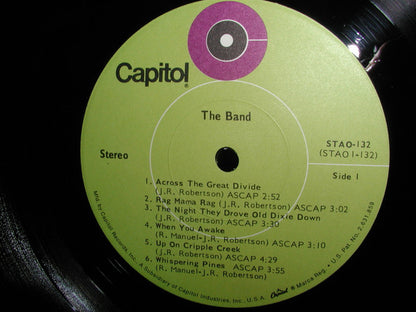 The Band : The Band (LP, Album, RL)