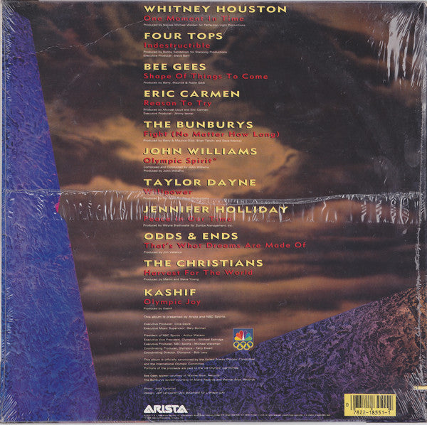 Various : 1988 Summer Olympics Album: One Moment In Time (LP, Album)