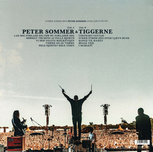 Peter Sommer : Stærk Strøm Hen Over Ujævn Bund (LP, Album)