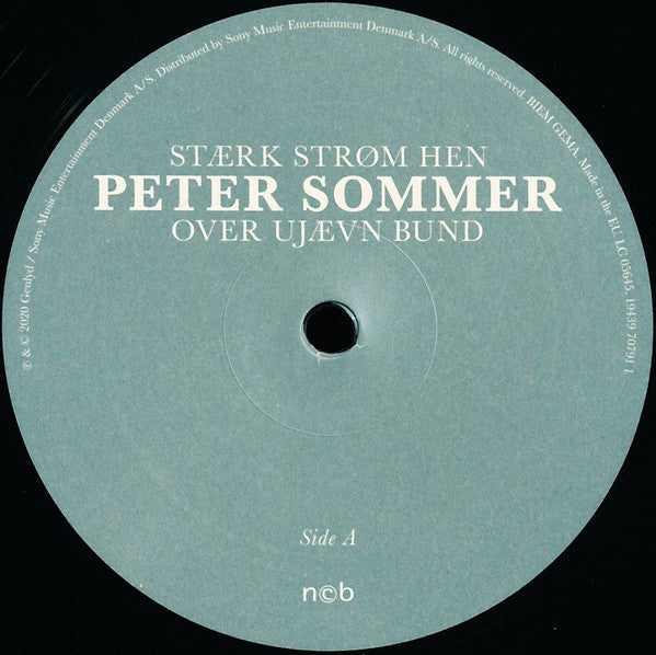 Peter Sommer : Stærk Strøm Hen Over Ujævn Bund (LP, Album)