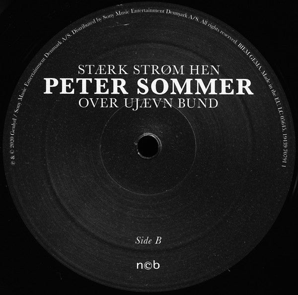 Peter Sommer : Stærk Strøm Hen Over Ujævn Bund (LP, Album)