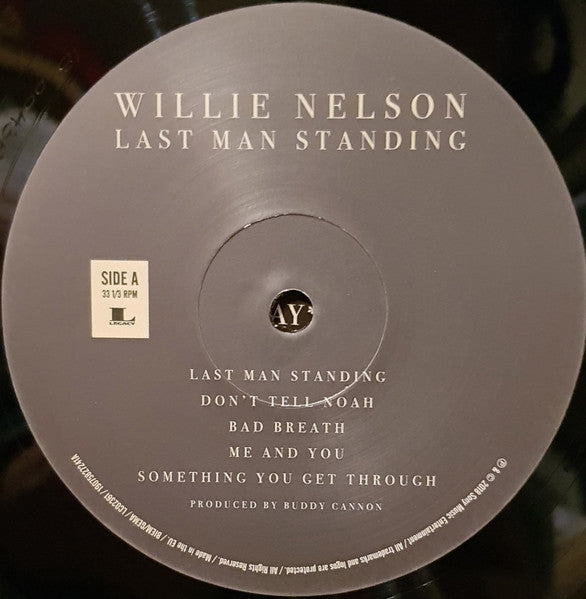 Willie Nelson : Last Man Standing (LP, Album)