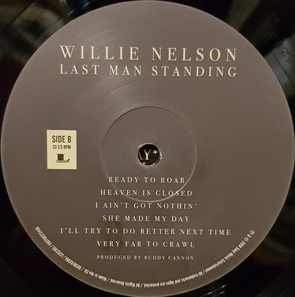 Willie Nelson : Last Man Standing (LP, Album)