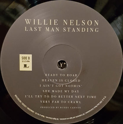 Willie Nelson : Last Man Standing (LP, Album)