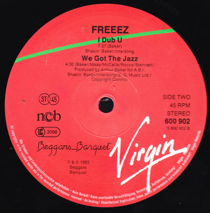 Freeez : I.O.U. (Megamix) (12")