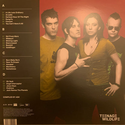 Ash : Teenage Wildlife: 25 Years Of Ash (2xLP, Comp, Ltd, Len)