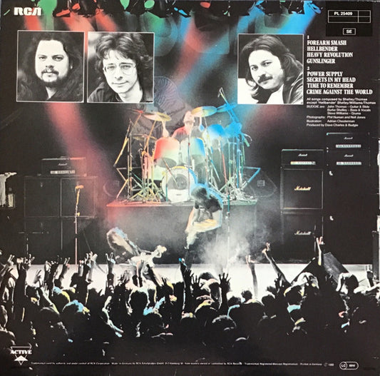 Budgie : Power Supply (LP, Album)