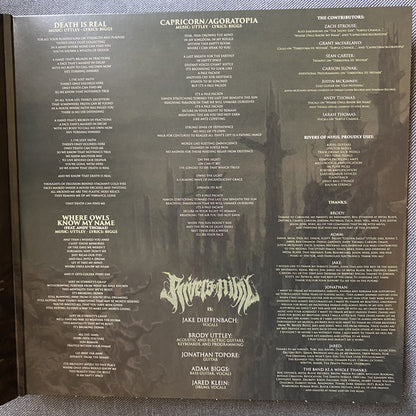 Rivers Of Nihil : Where Owls Know My Name (2xLP, Album)