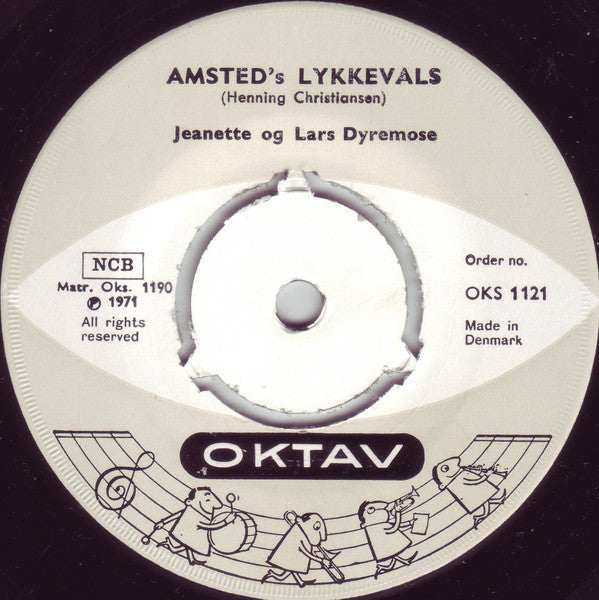 Jeanette Dyremose Og Lars Dyremose : Amsted's Lykkevals (7")