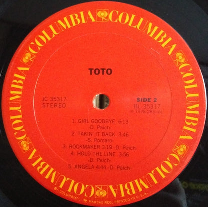 Toto : Toto (LP, Album)