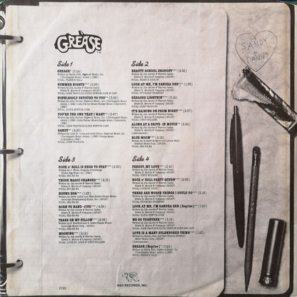 Various : Grease (The Original Soundtrack From The Motion Picture) (2xLP, Album, Gat)