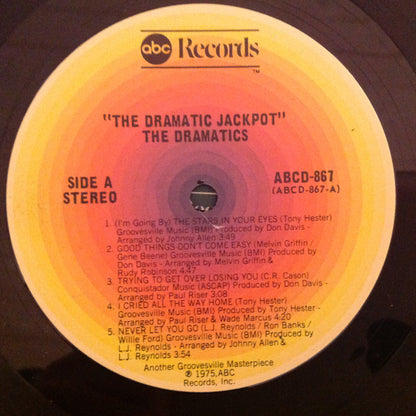 The Dramatics : The Dramatic Jackpot (LP, Album, Ter)