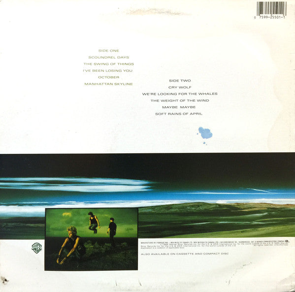a-ha : Scoundrel Days (LP, Album)