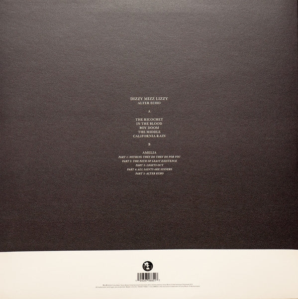 Dizzy Mizz Lizzy : Alter Echo (LP, Album, Ltd, S/Edition, Gra)