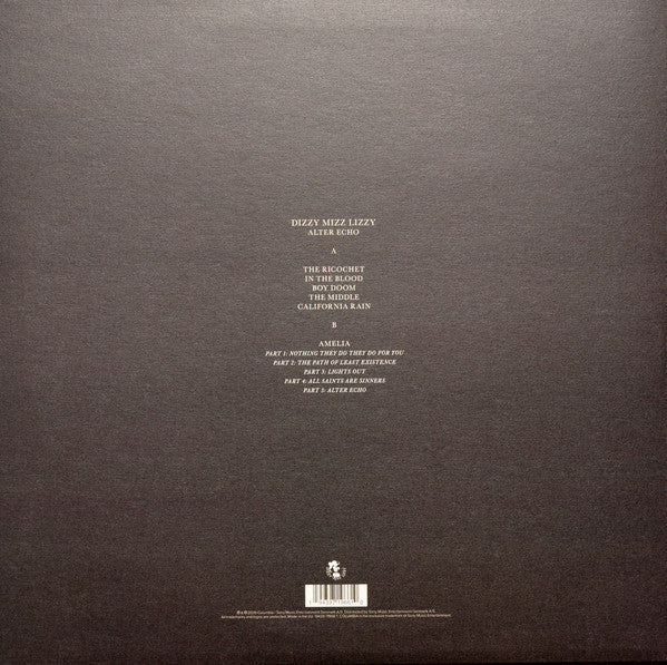Dizzy Mizz Lizzy : Alter Echo (LP, Album, Ltd, S/Edition, Gra)