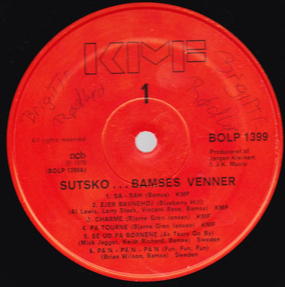 Bamses Venner : Sutsko! (LP, Album)