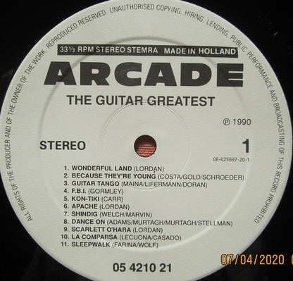 Hans Hollestelle : Guitar Greatest (LP, Album)