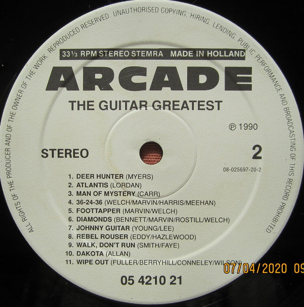 Hans Hollestelle : Guitar Greatest (LP, Album)