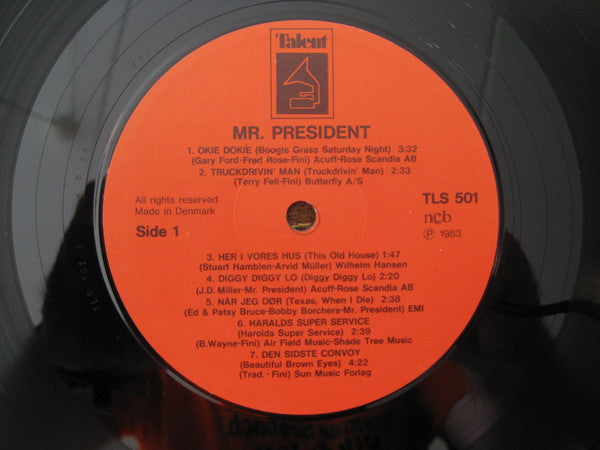 Mr. President (10) : Okie Dokie (LP, Album, Red)